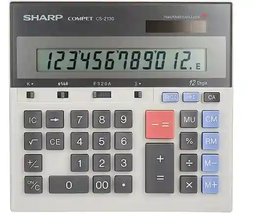 ماشین حساب شارپ CS-2130